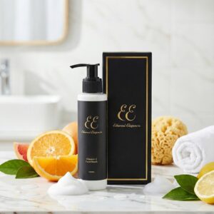 Radiance Boost Vitamin C Face Wash – Brightening Foam Cleanser for Glowing Skin & Dark Spot Reduction